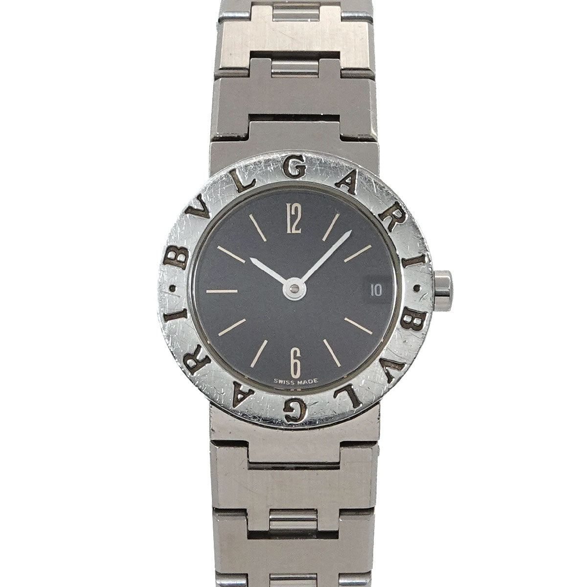 BVLGARIBVLGARI BB23SS Quartz Black Dial Ladies Watch