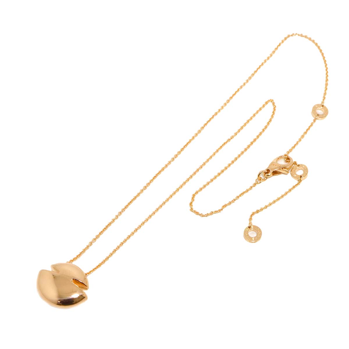 Cabochon Necklace 18K Pink Gold 750