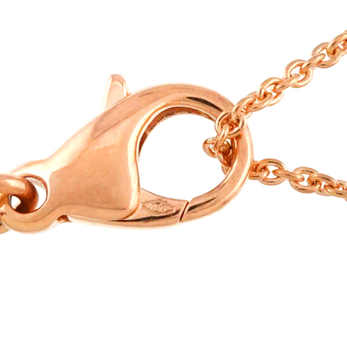 Cabochon Necklace 18K Pink Gold 750