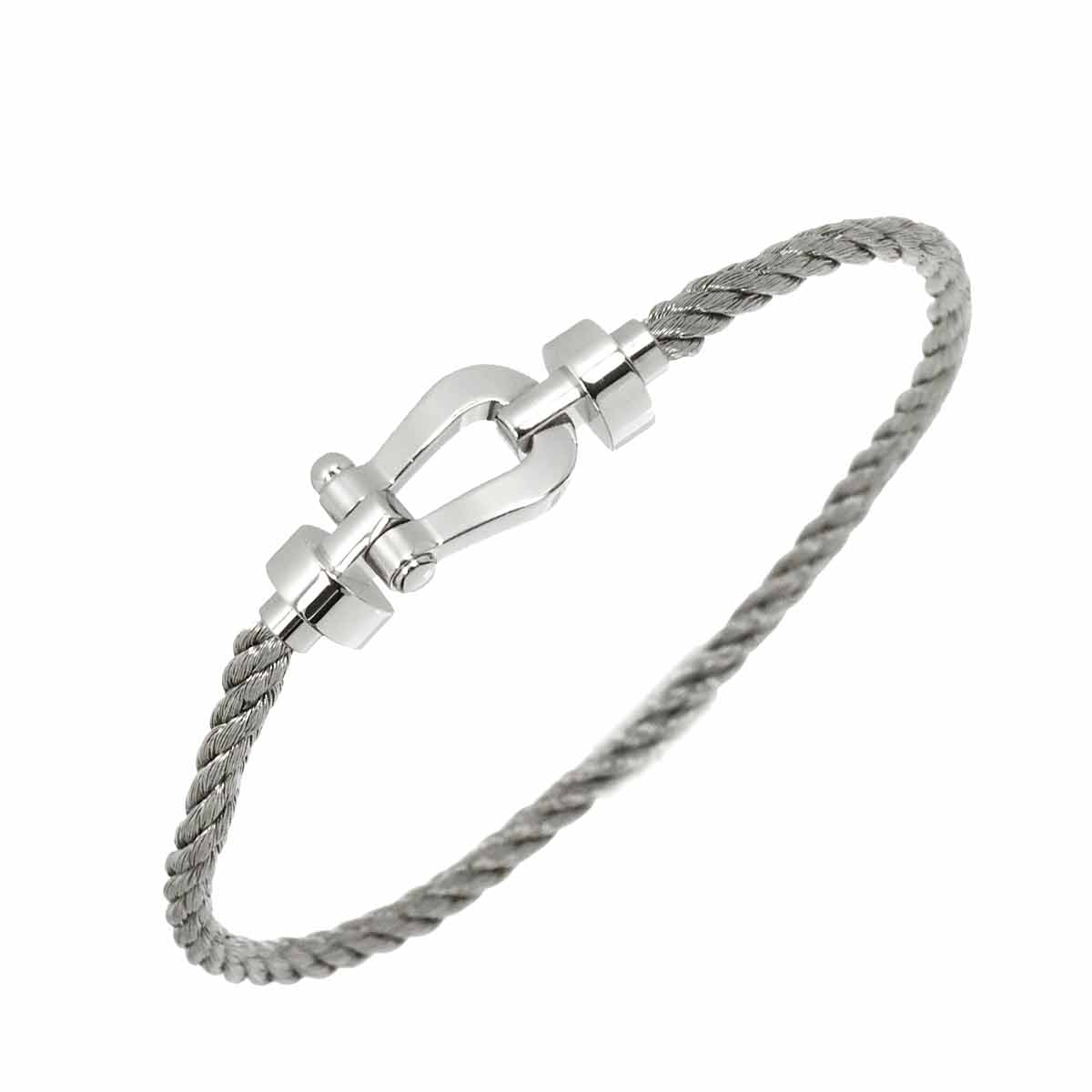 Force 10 MM Bracelet 18K WG 750 Steel size15