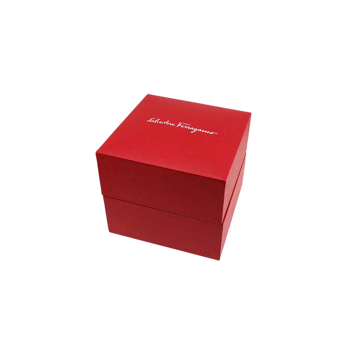 Gancini Diamond Ring 18K WG 750 size7.5-7.75(US)