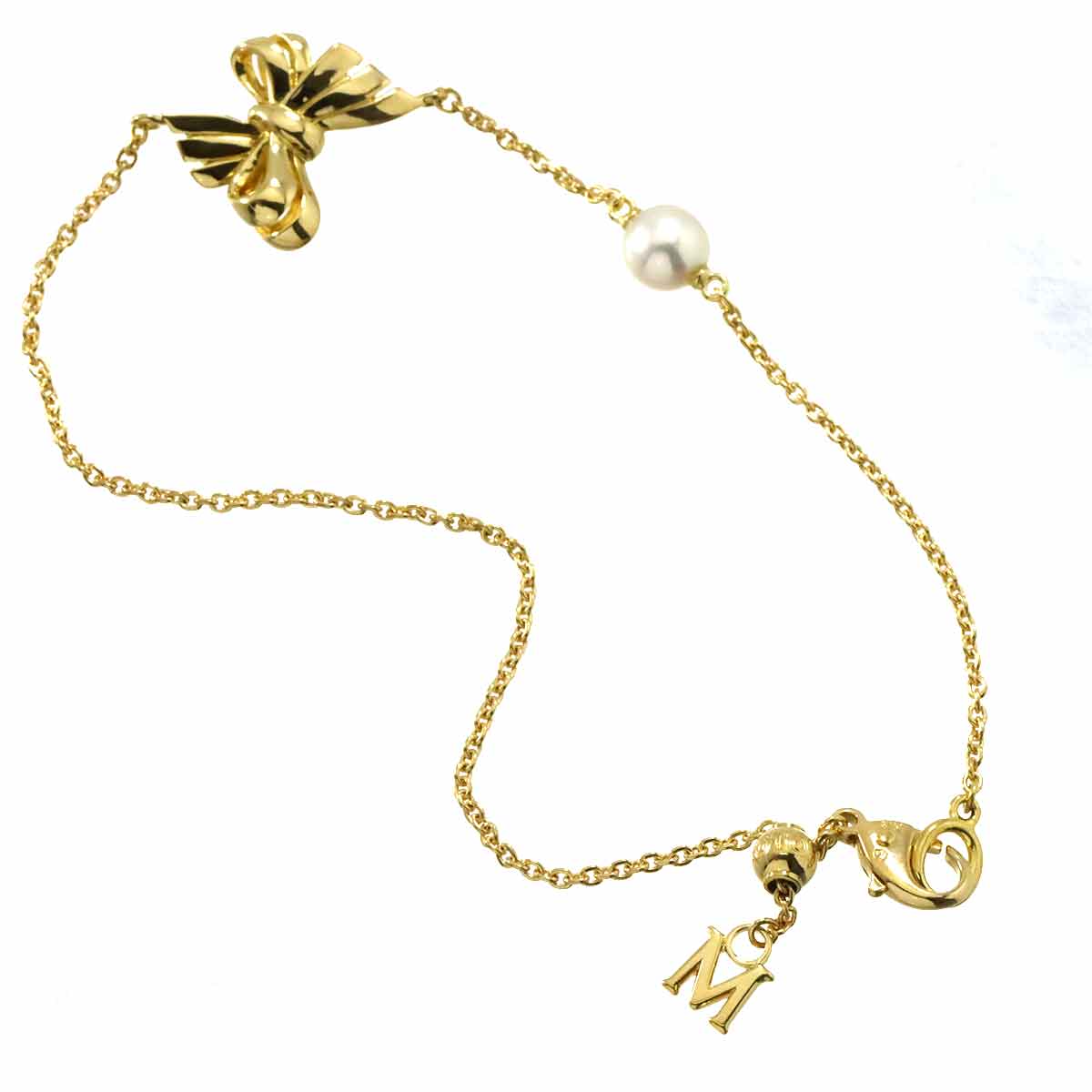 Akoya Pearl 5.2mm Bracelet 18K YG 750