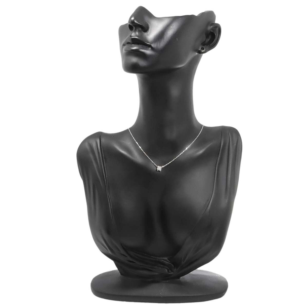 C De Diamond 0.27ct H/VVS1/3EX Necklace 18K WG 750