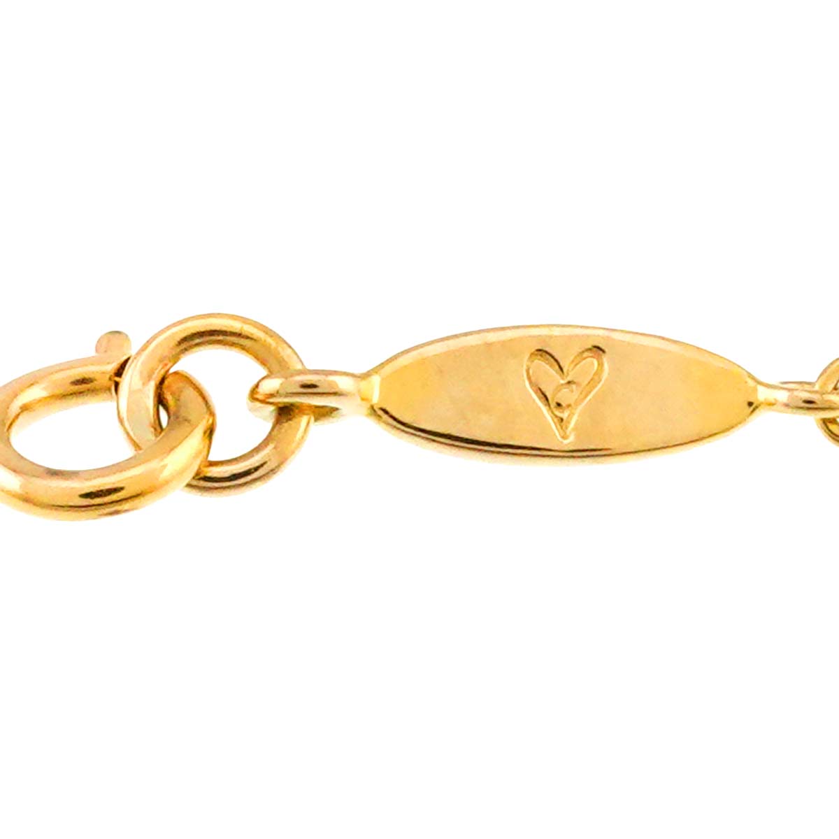 Heart Necklace 18K Yellow Gold 750