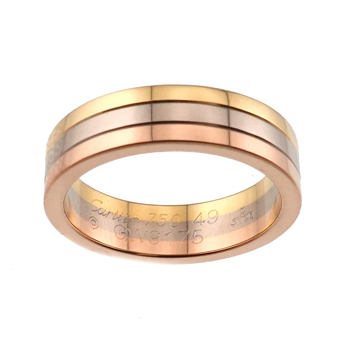 Vendome Ring 18K YG WG PG 750 size49 4.5-4.75(US)