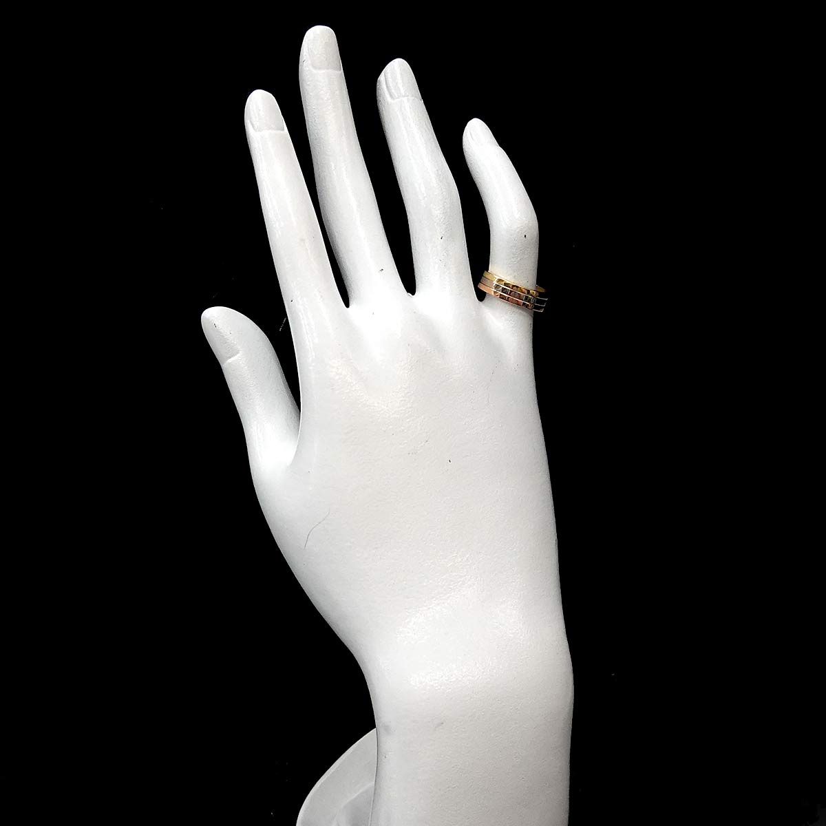 Vendome Ring 18K YG WG PG 750 size49 4.5-4.75(US)