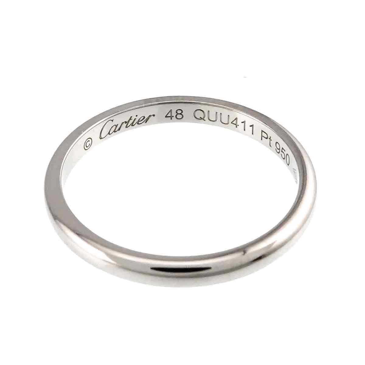 Classic Ring Platinum Size48 4.5(US)