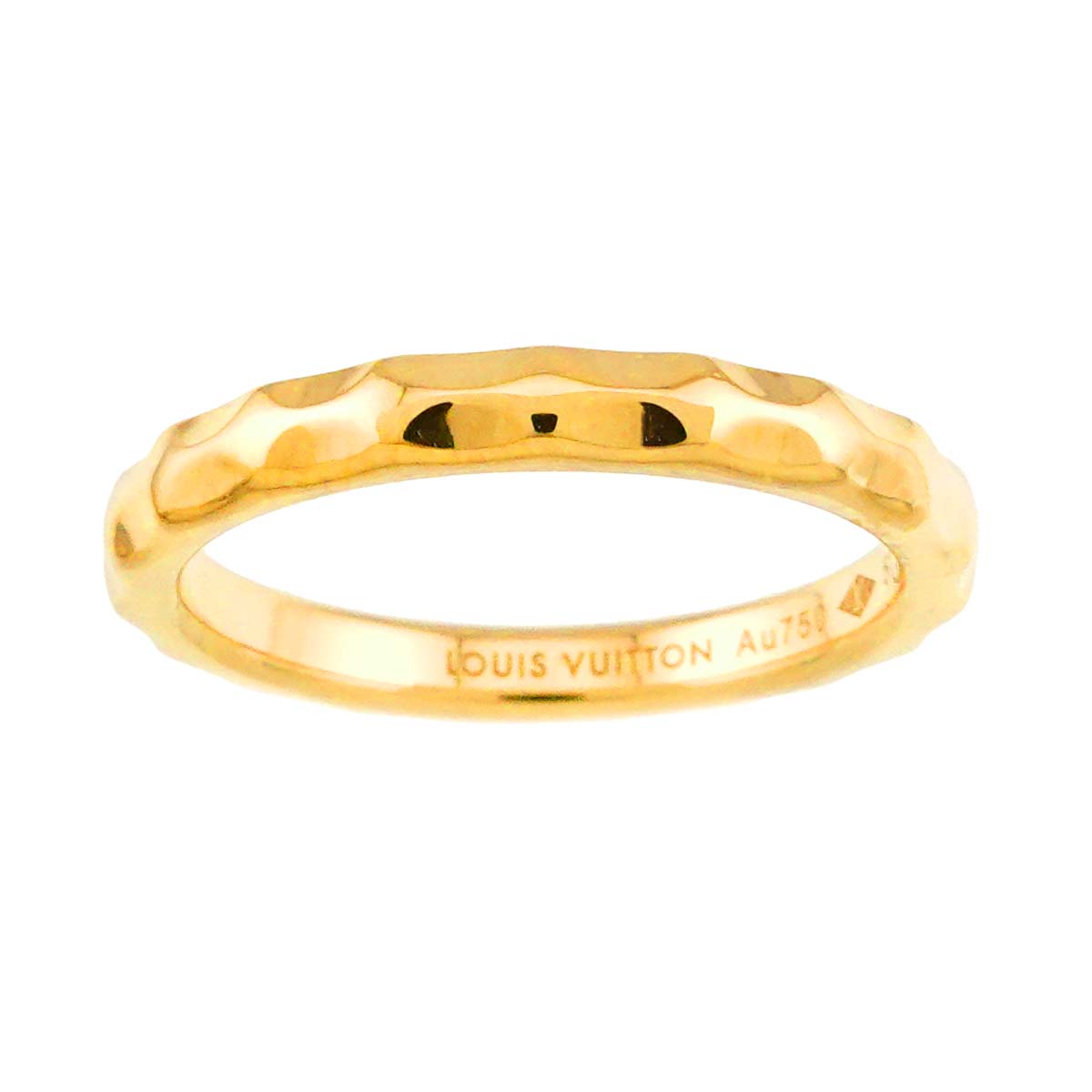 Alliance Monogram Ring 18K YG 750 Size51 5.5-5.75(US)