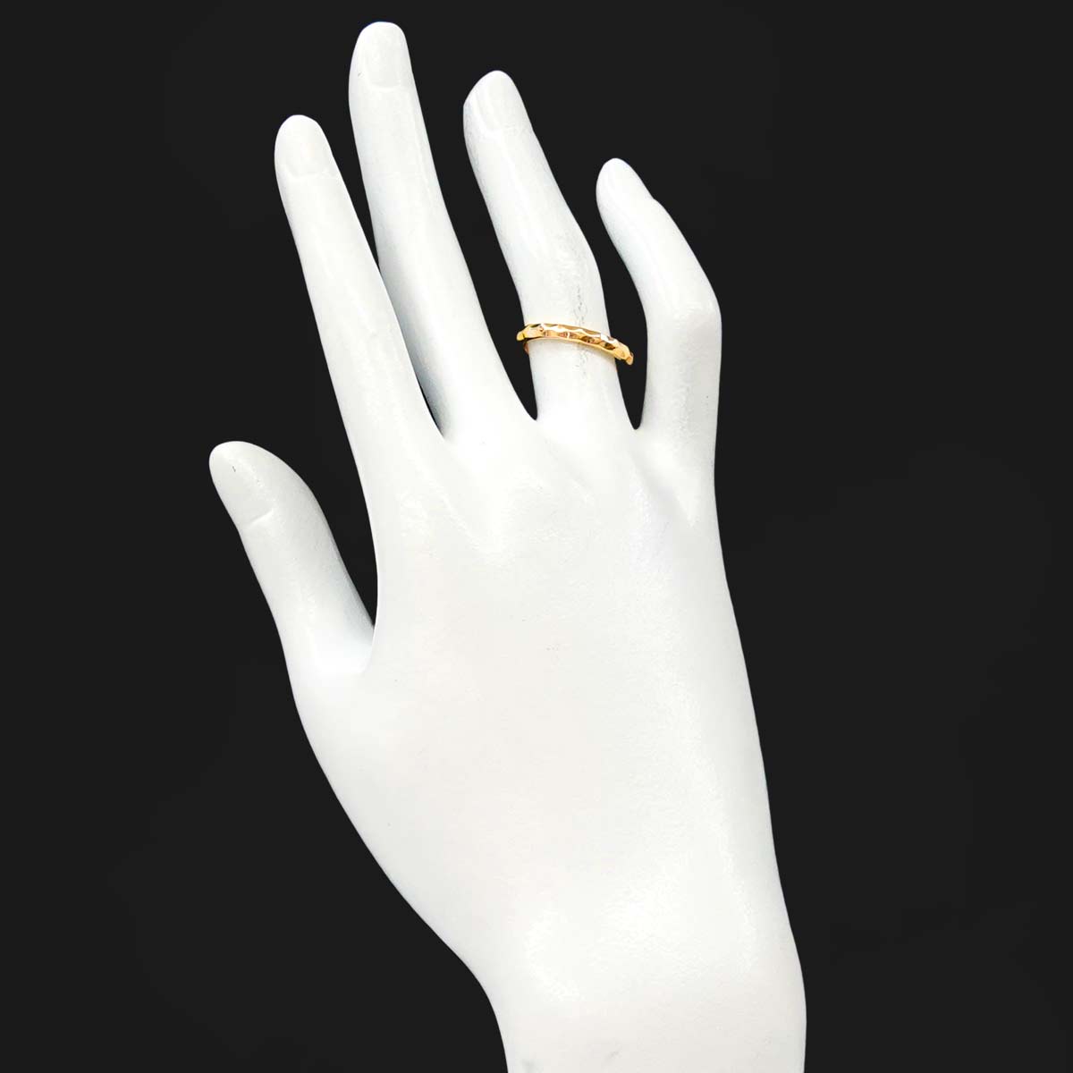 Alliance Monogram Ring 18K YG 750 Size51 5.5-5.75(US)