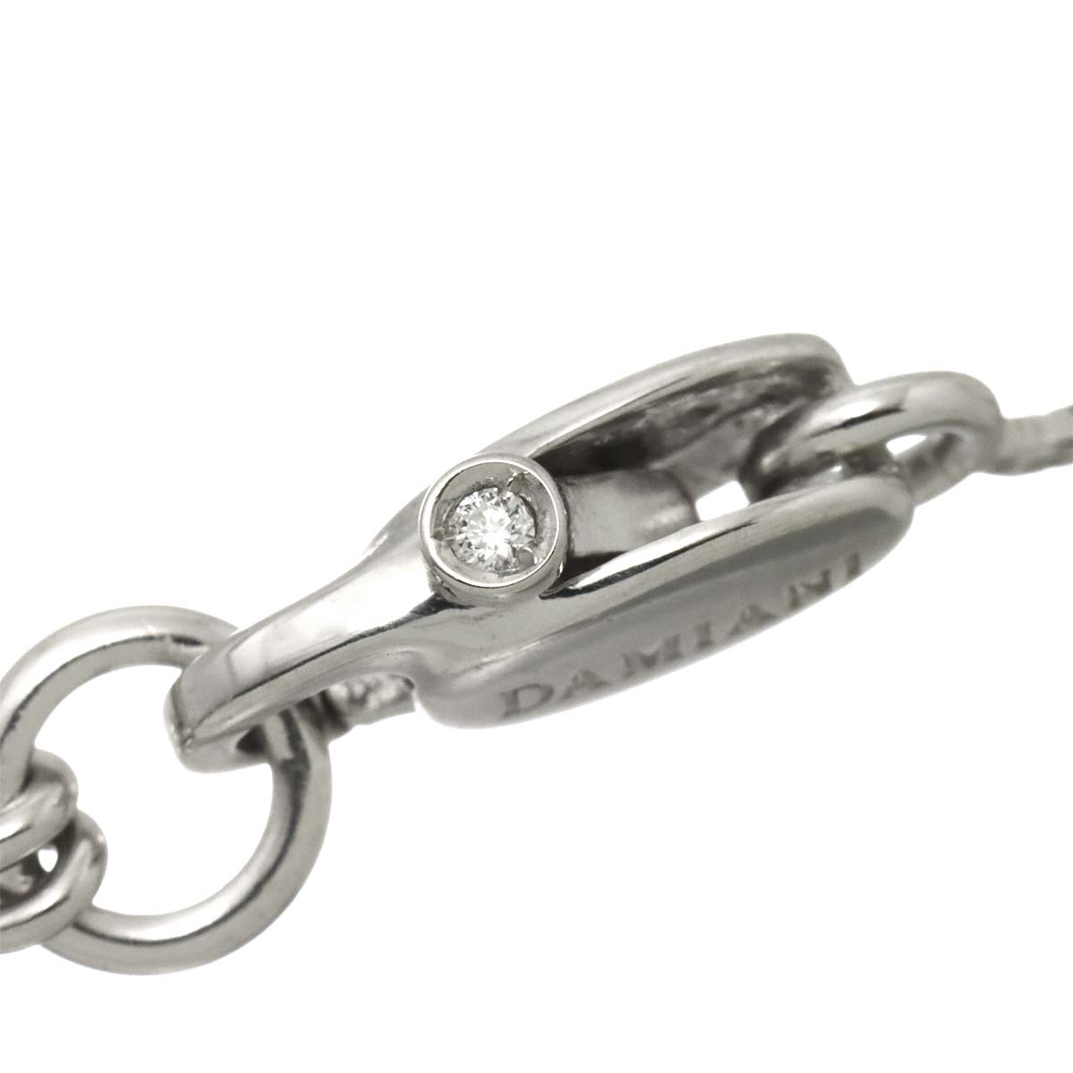 Ruby Diamond Necklace 18K WG 750