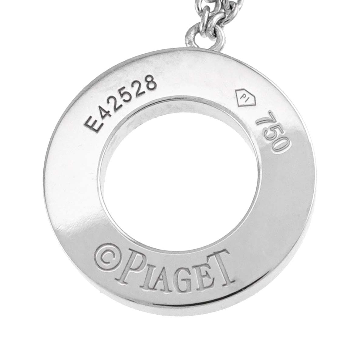 Possession Sapphire Necklace 18K White Gold 750