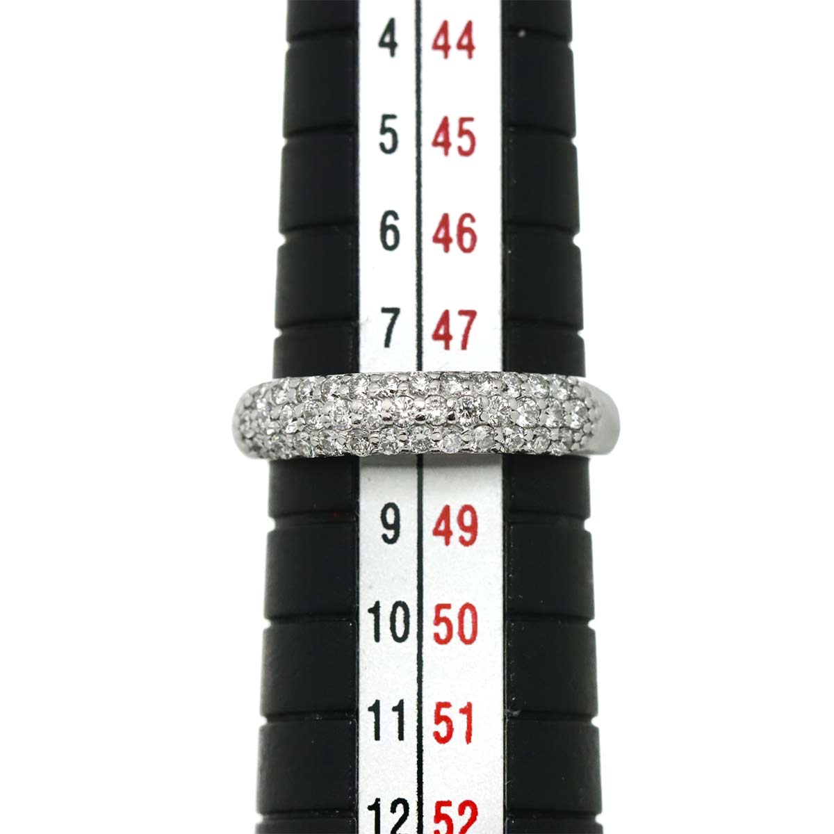 Diamond 0.40ct Ring 18K WG 750 Size4-4.5(US)