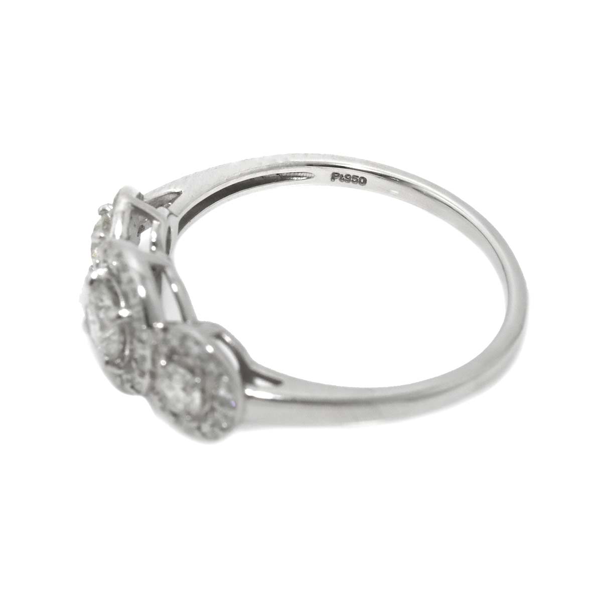 Diamond 0.75ct Ring Pt Platinum size7.25(US)