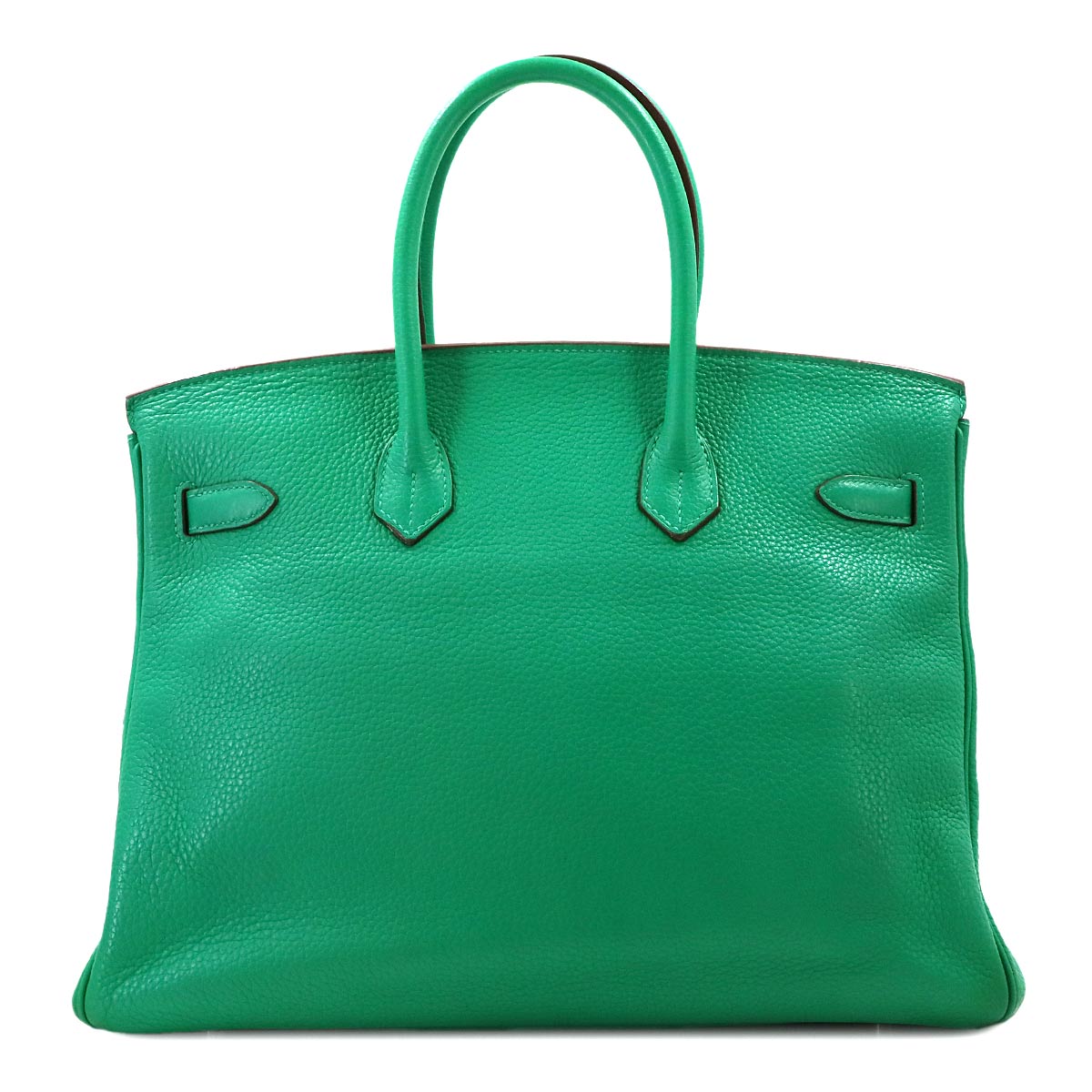 Birkin 35 Taurillon Clemence Menthe Hand Bag Purse Green