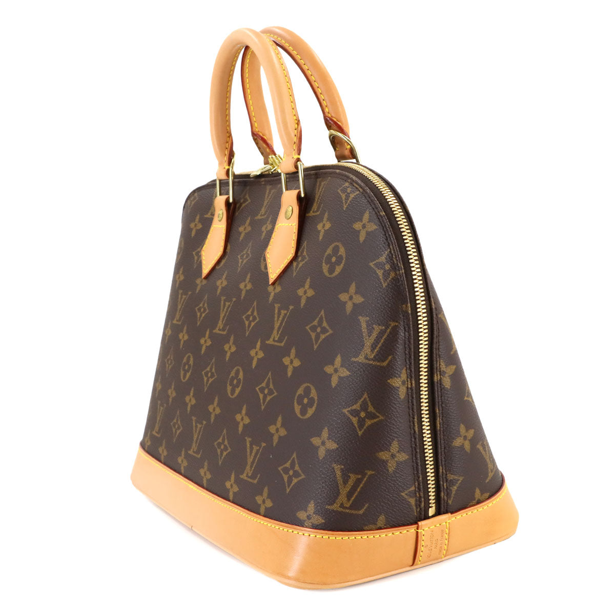 Monogram Alma PM Hand Bag Brown M51130 Purse