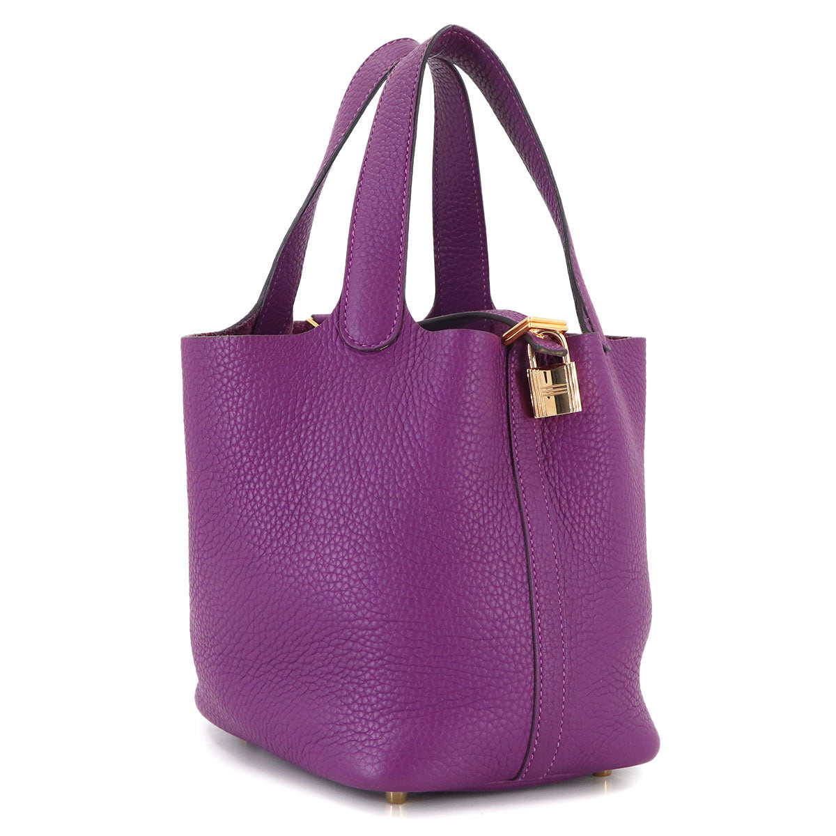 Picotin Lock PM 18 Hand Bag Taurillon Clemence Anemone