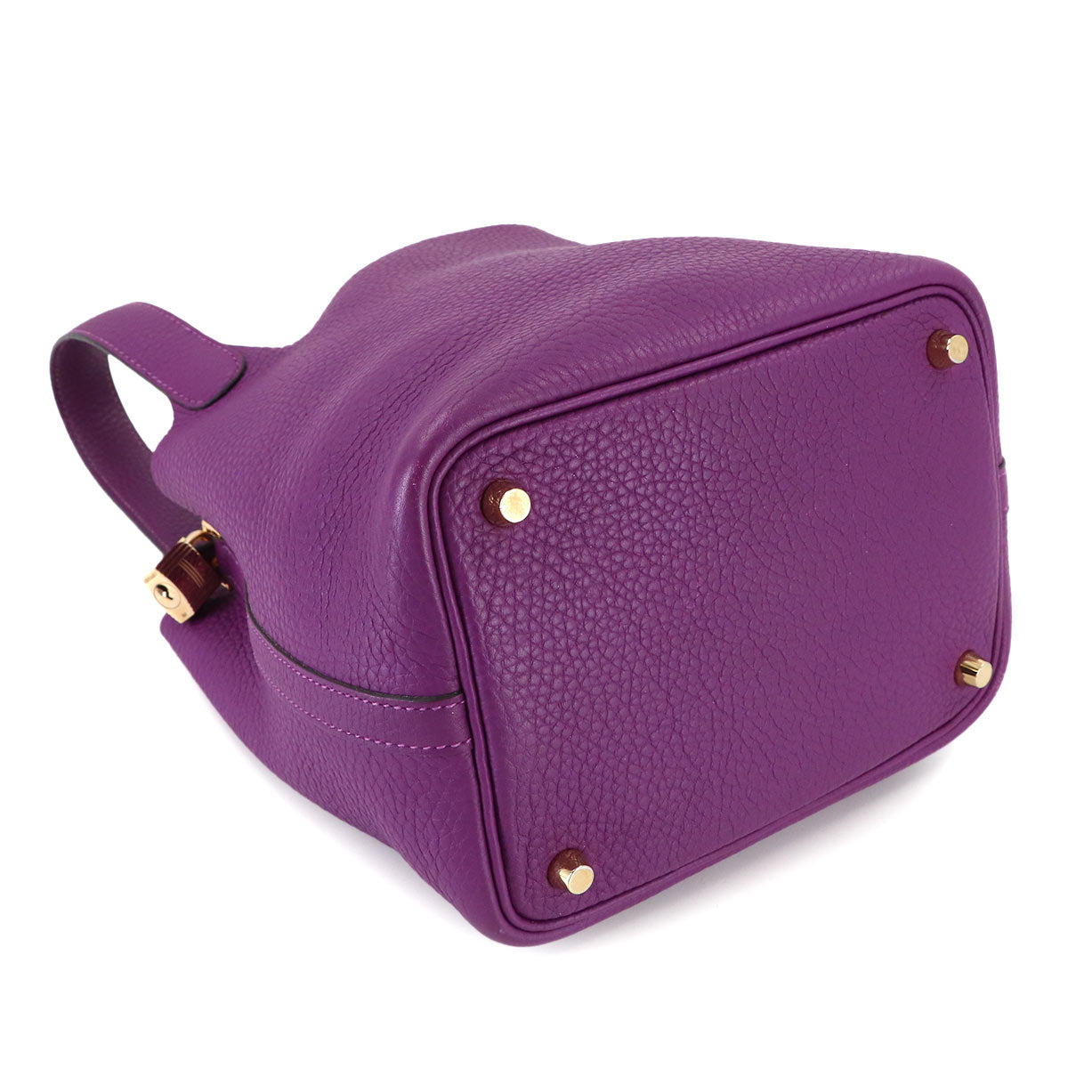 Picotin Lock PM 18 Hand Bag Taurillon Clemence Anemone
