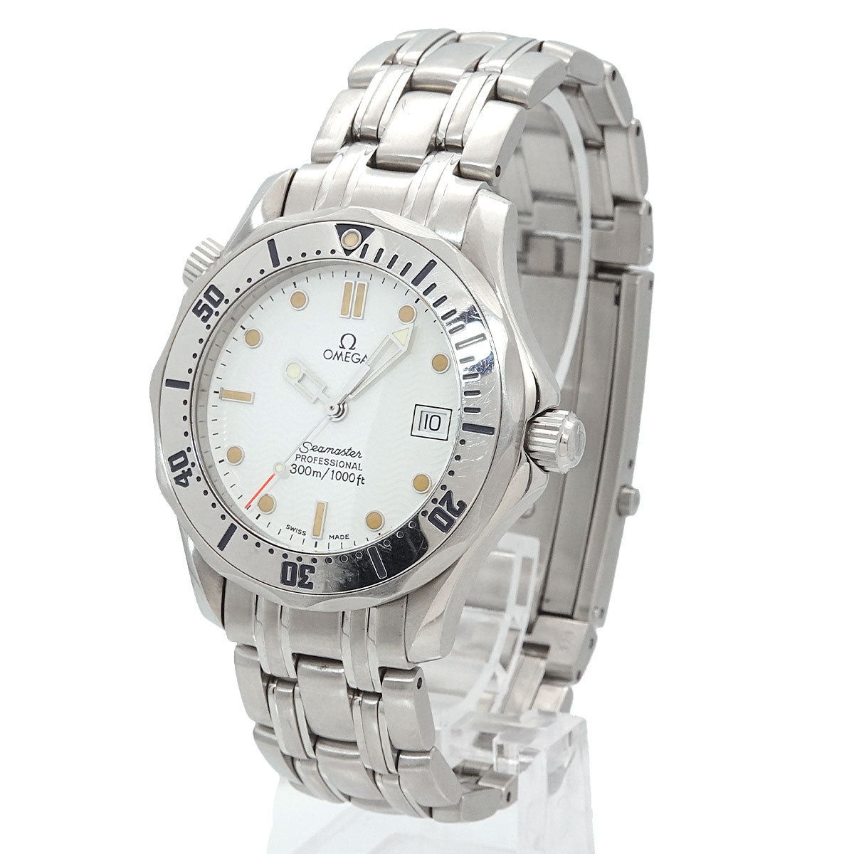 Seamaster professional 2562.20 Quartz White Dial Boys Watch