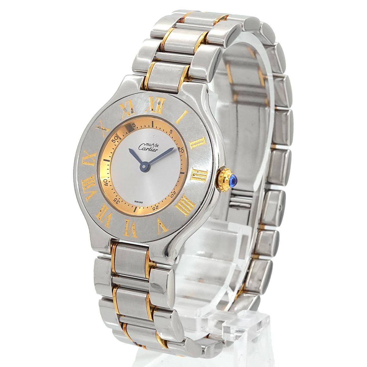 Must 21 Van Thian W10072R6 Quartz Silver Dial Boys Watch