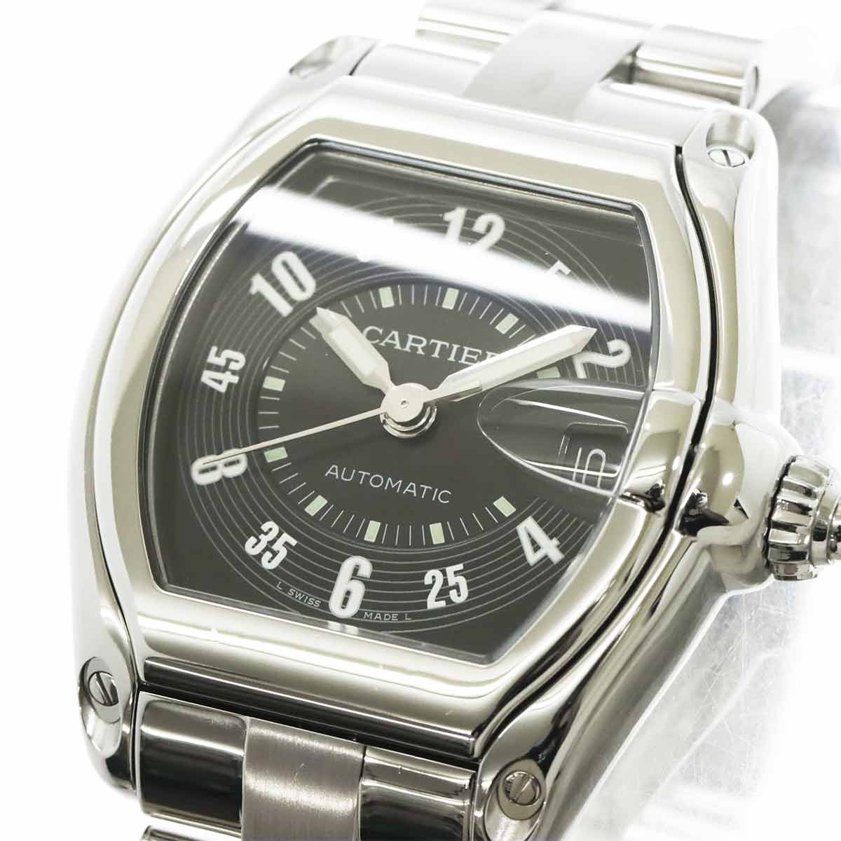 Roadster W62004V3 Date Automatic Black Dial Mens Watch