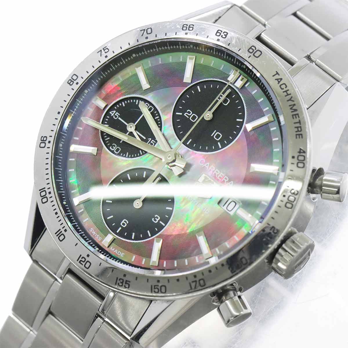 Carrera Chronograph CV201P-0 Automatic Black Shell Dial