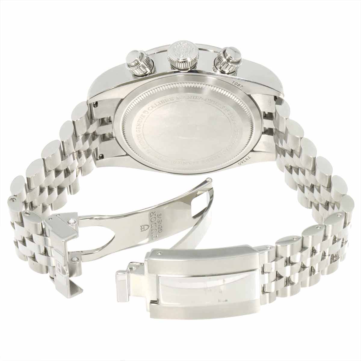 Black Bay Chronograph 79360B Automatic Blue Dial Mens Watch