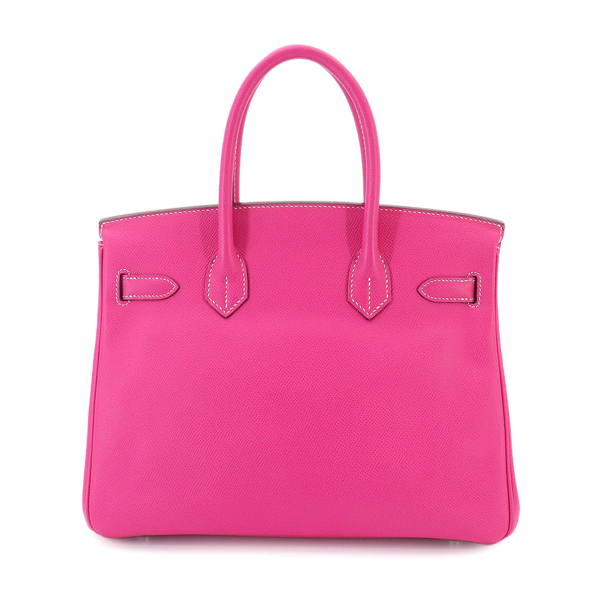 Candy Birkin 30 Epsom Rose Tyrien Ruby Hand Bag Purse Pink