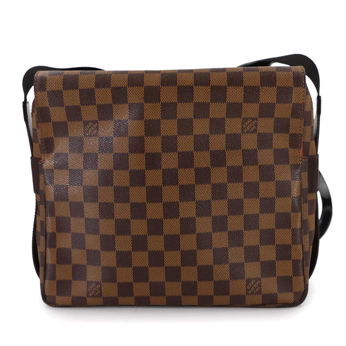 Damier Naviglio Shoulder Bag Ebene N45255 Unisex Purse