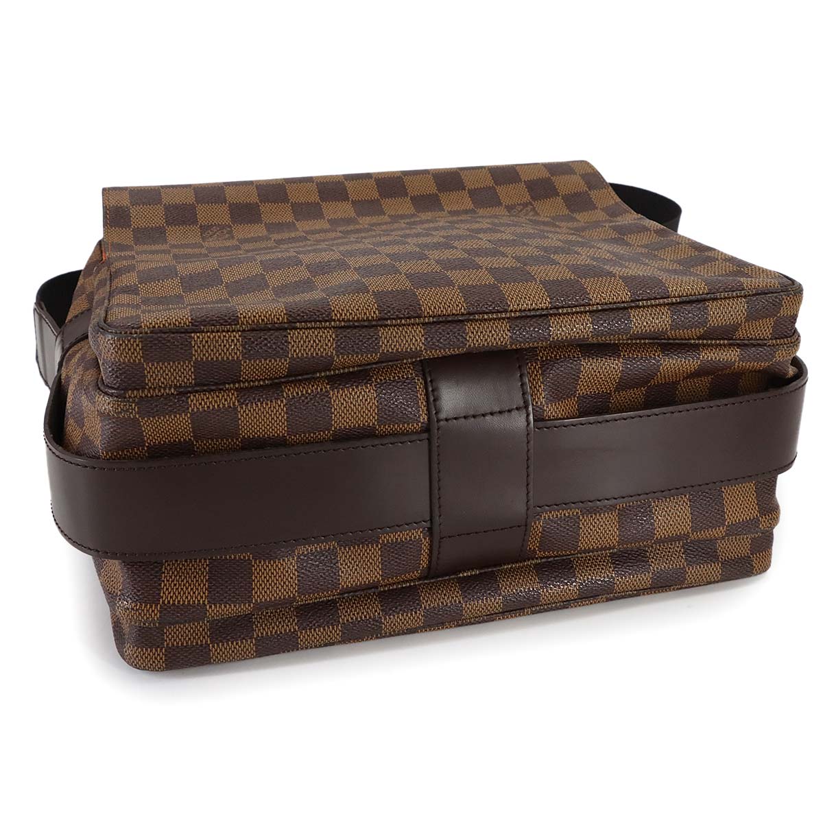 Damier Naviglio Shoulder Bag Ebene N45255 Unisex Purse