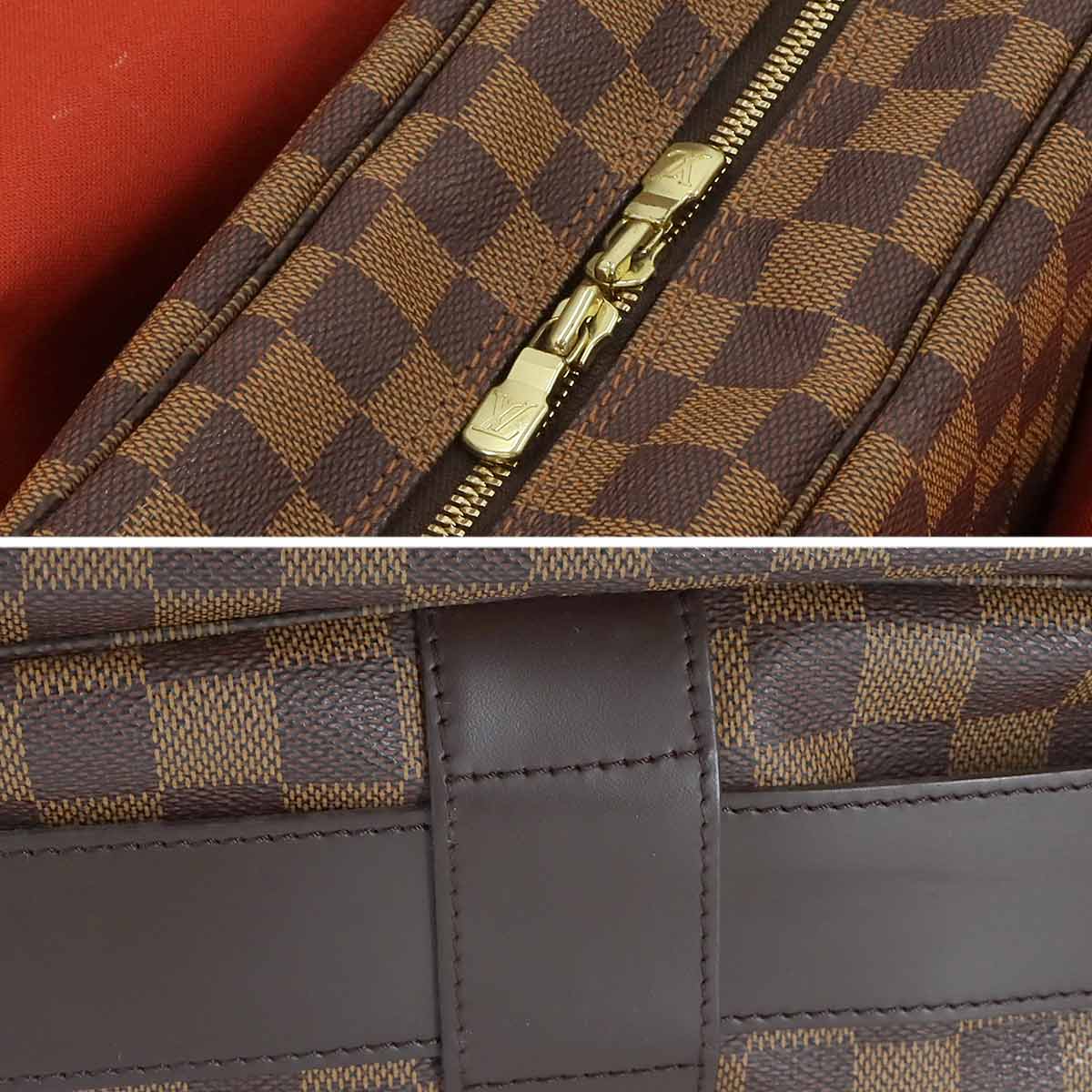 Damier Naviglio Shoulder Bag Ebene N45255 Unisex Purse