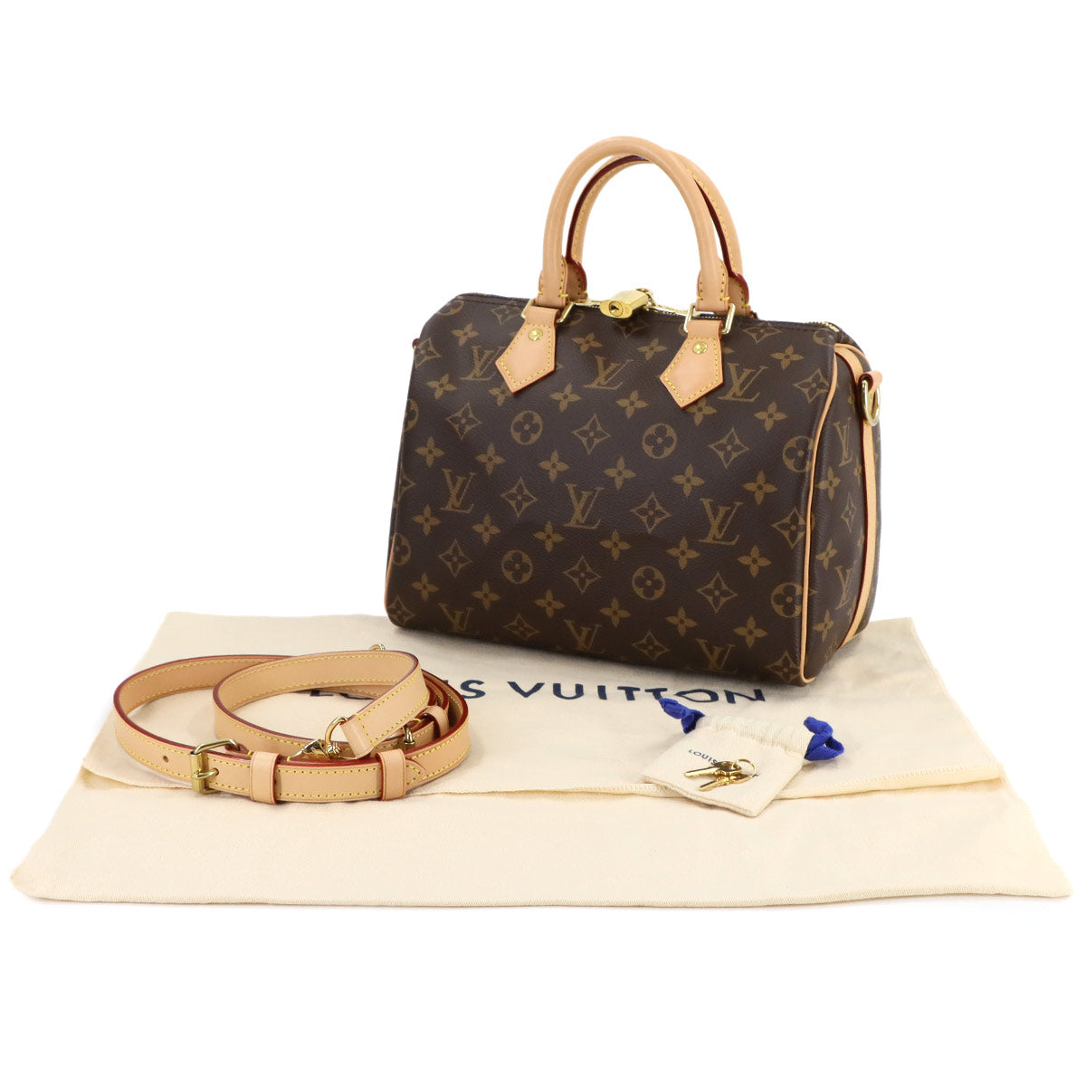 Monogram Speedy Bandouliere 25 2way Bag Brown M41113
