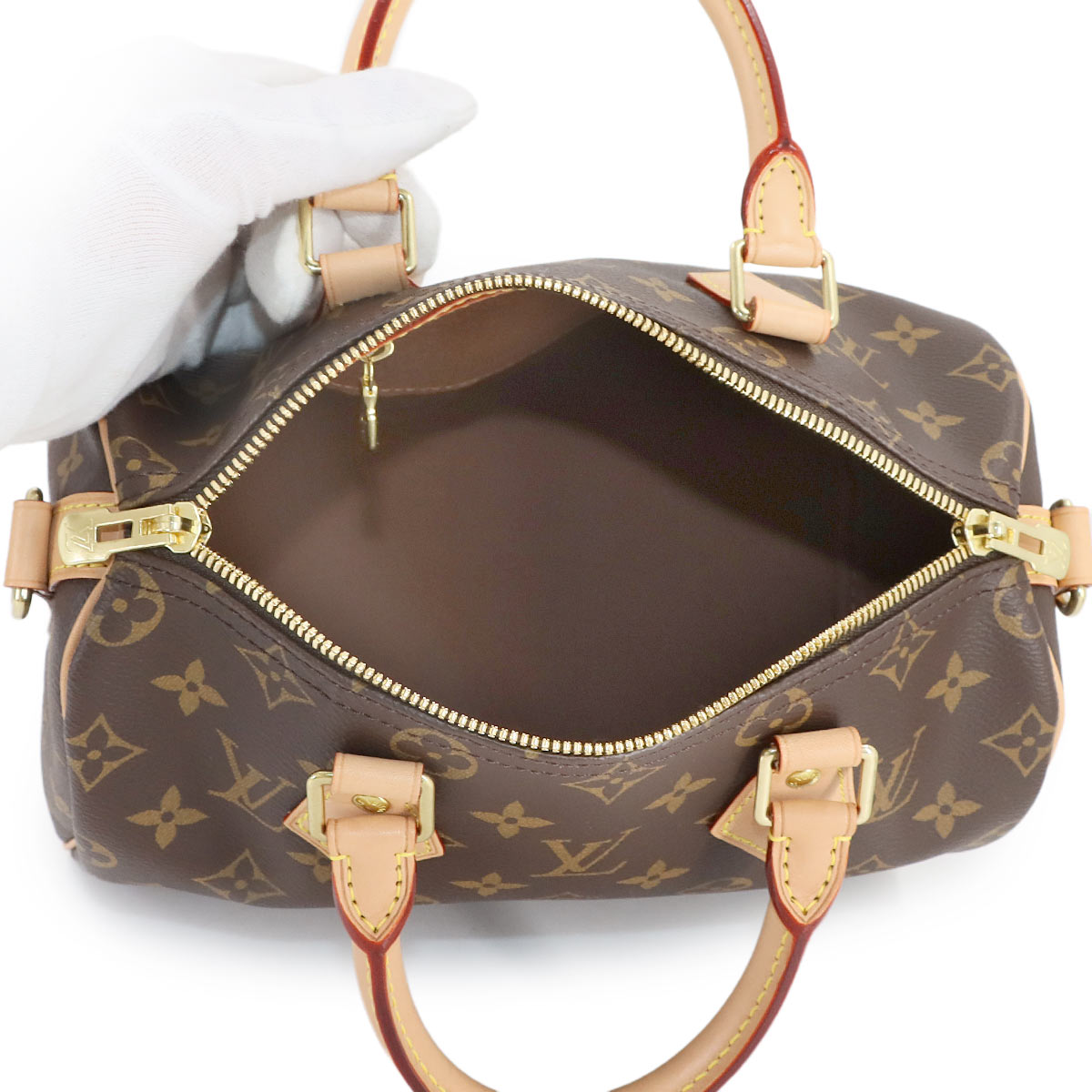 Monogram Speedy Bandouliere 25 2way Bag Brown M41113