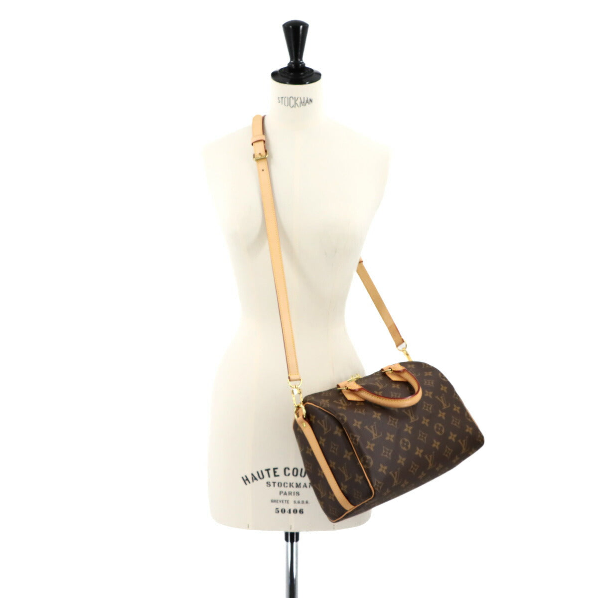 Monogram Speedy Bandouliere 25 2way Bag Brown M41113