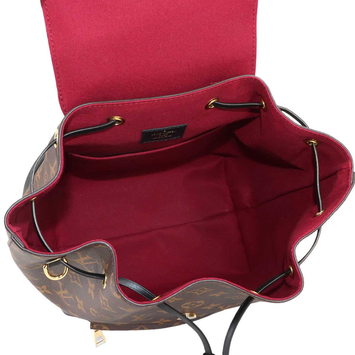 Monogram Montsouris NM PM Backpack Noir M45515 Purse