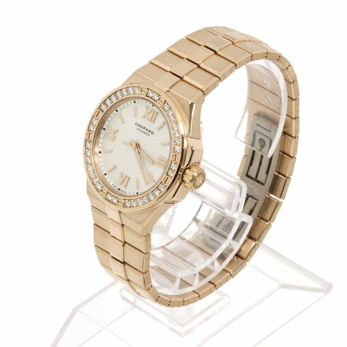 Alpine Eagle 295384-5001 K18PG Diamond Automatic Silver Dial