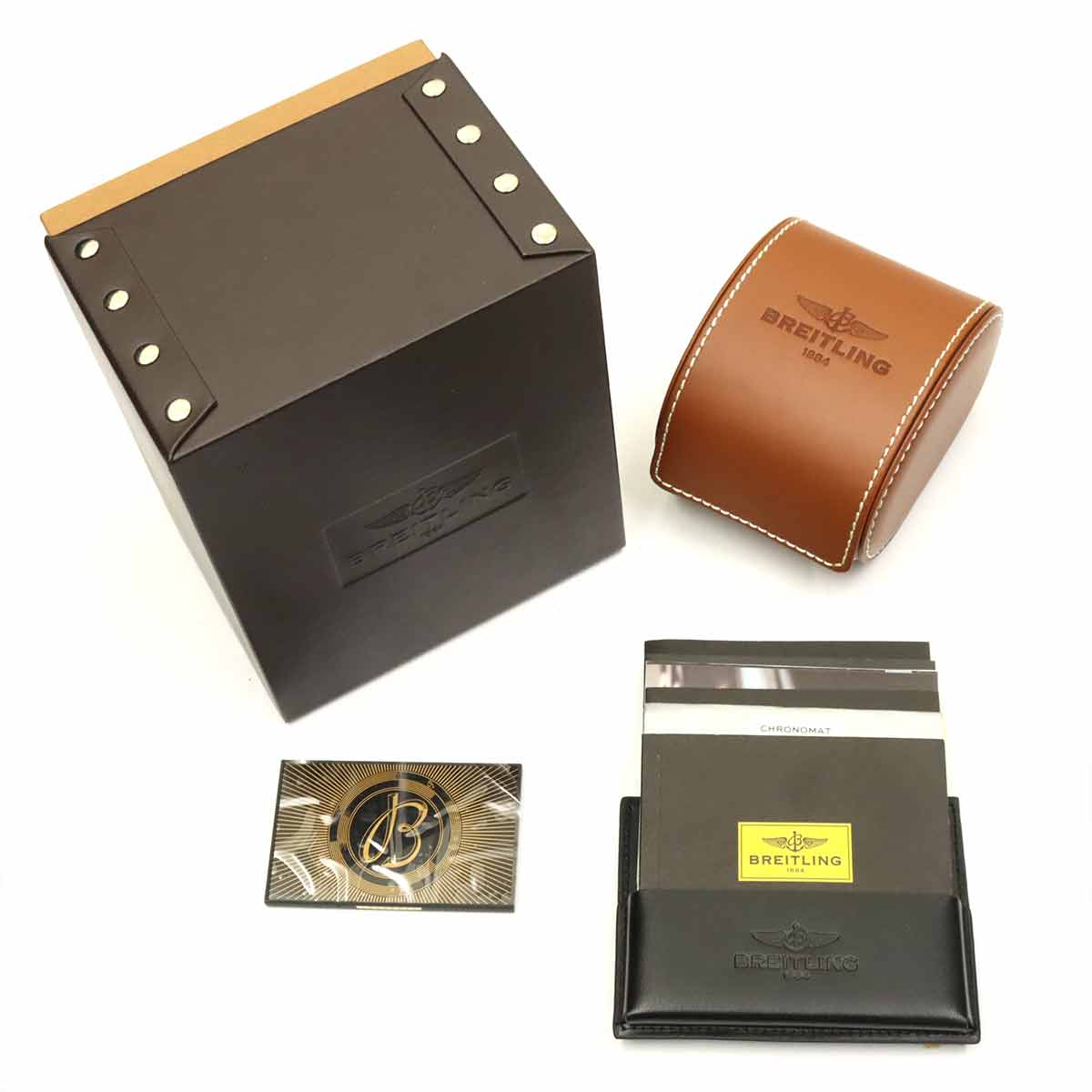 Chronomat 44 AB0111 Japan Limited 400 Date Black Dial