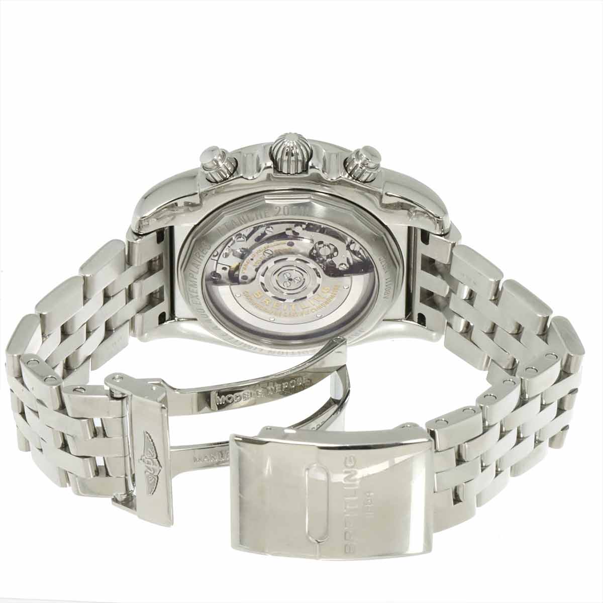 Chronomat 44 AB0111 Japan Limited 400 Date Black Dial