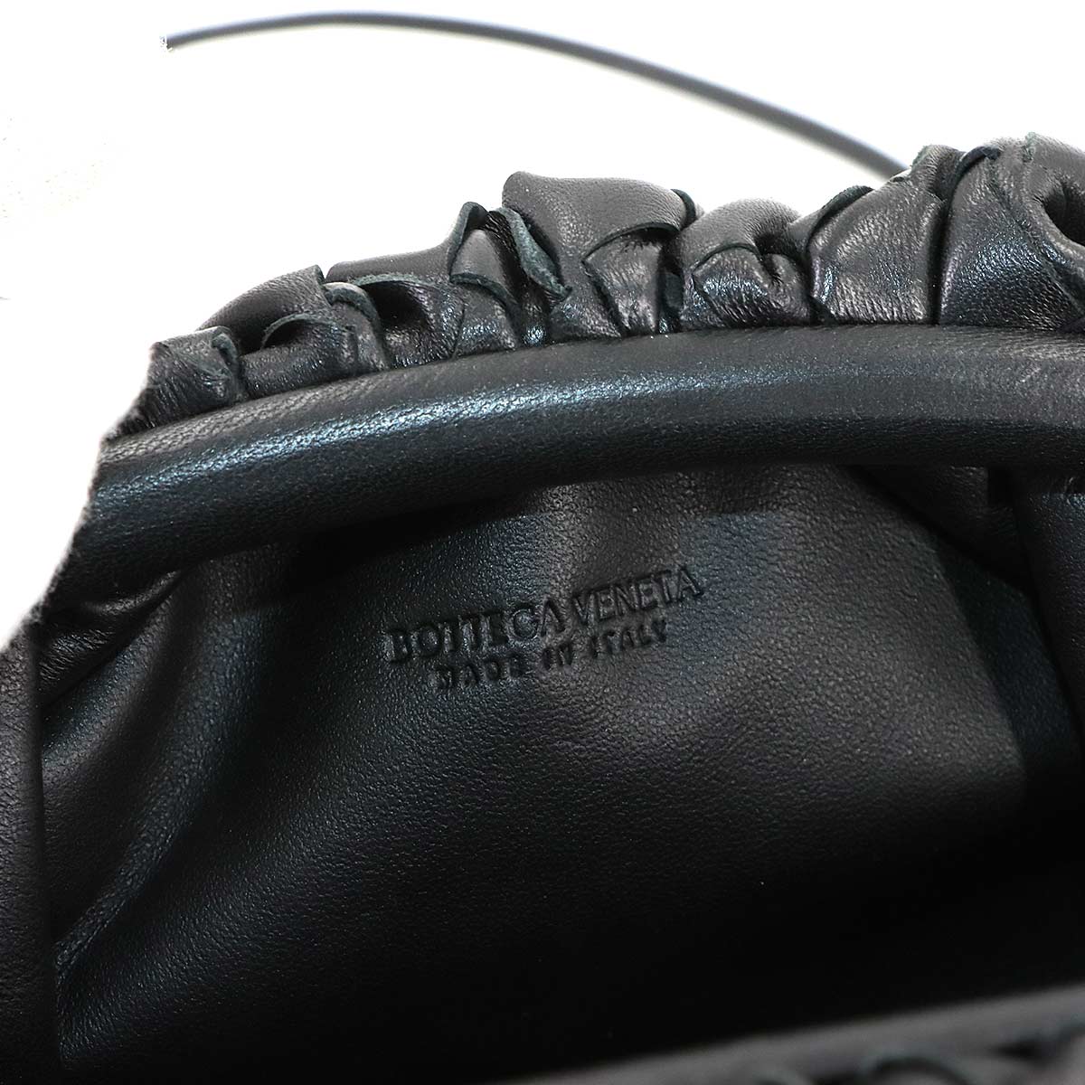 Mini Pouch Shoulder Bag Leather Black 585852 Purse