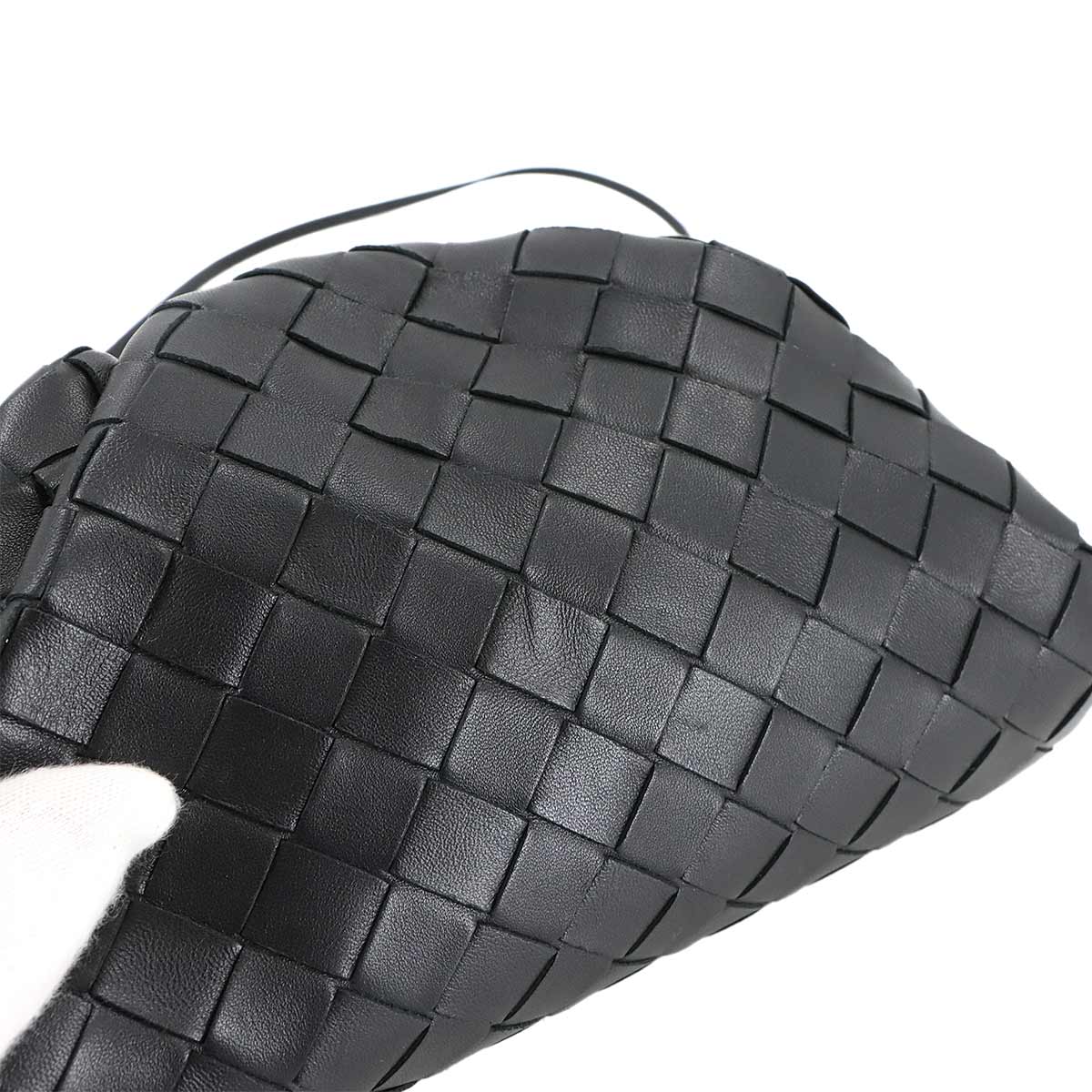 Mini Pouch Shoulder Bag Leather Black 585852 Purse