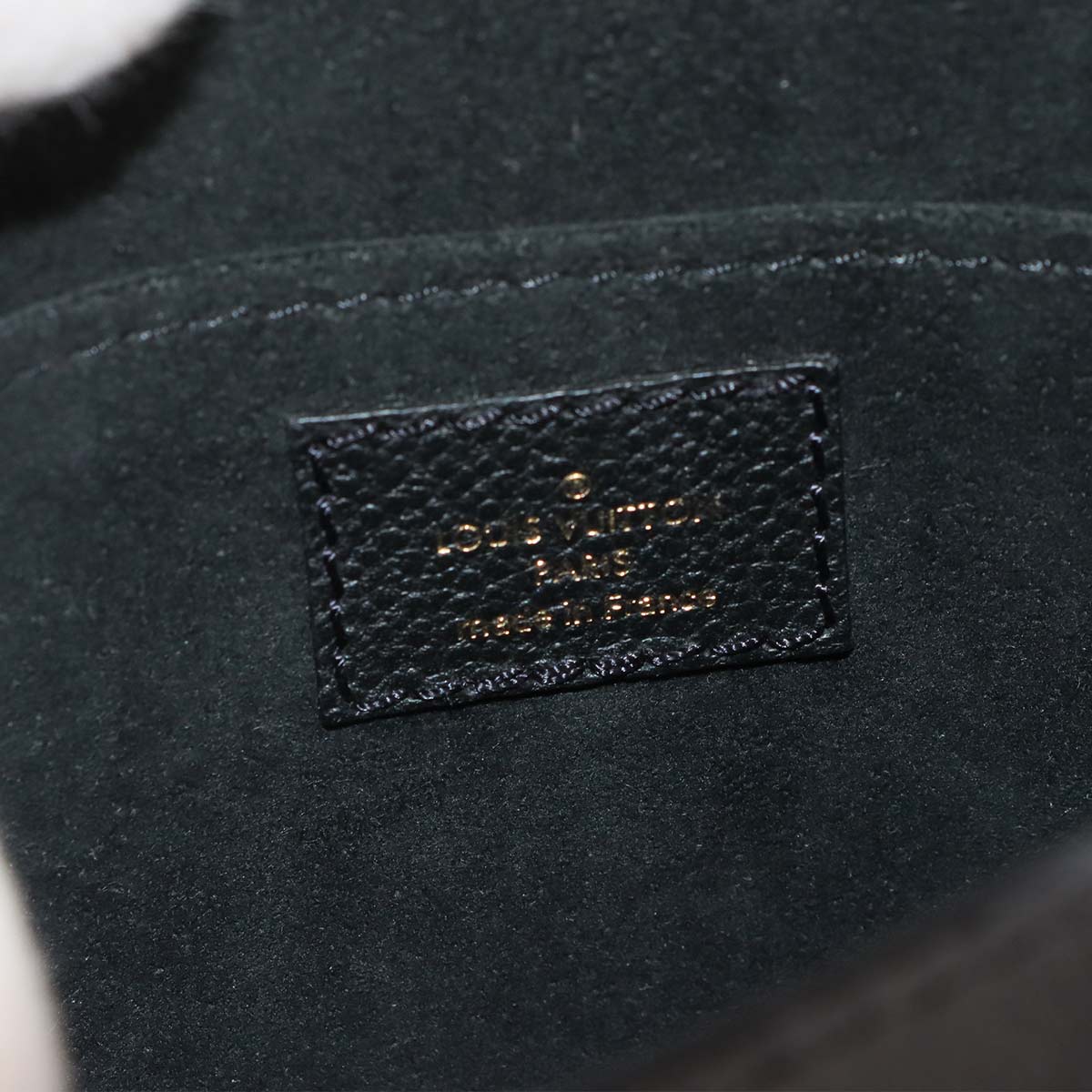 Monogram Empreinte Petit Sac Plat Black Beige M57937