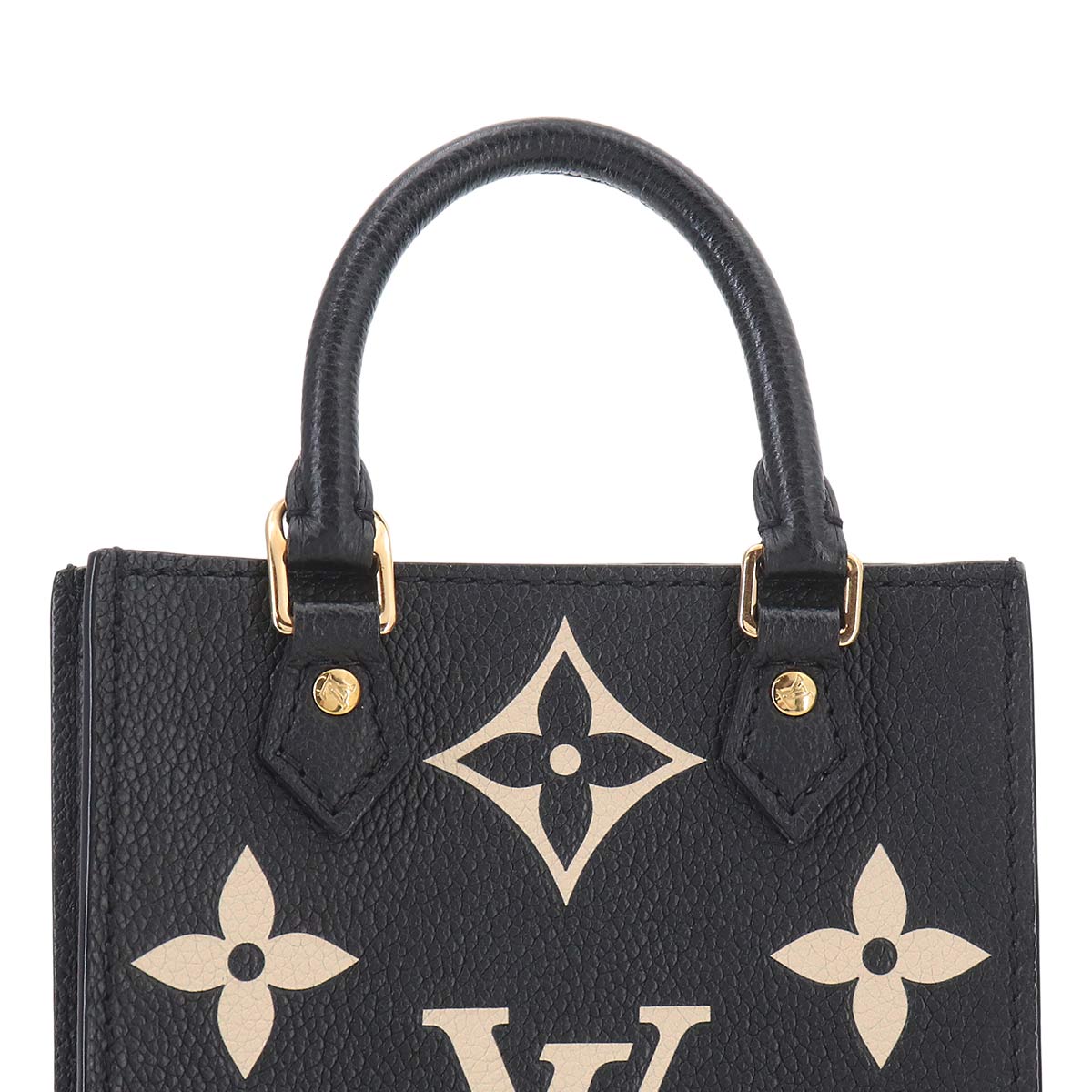 Monogram Empreinte Petit Sac Plat Black Beige M57937