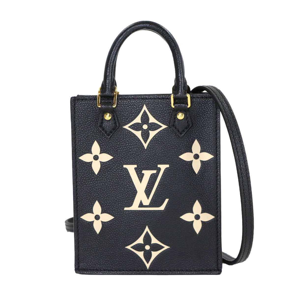 Monogram Empreinte Petit Sac Plat Black Beige M57937