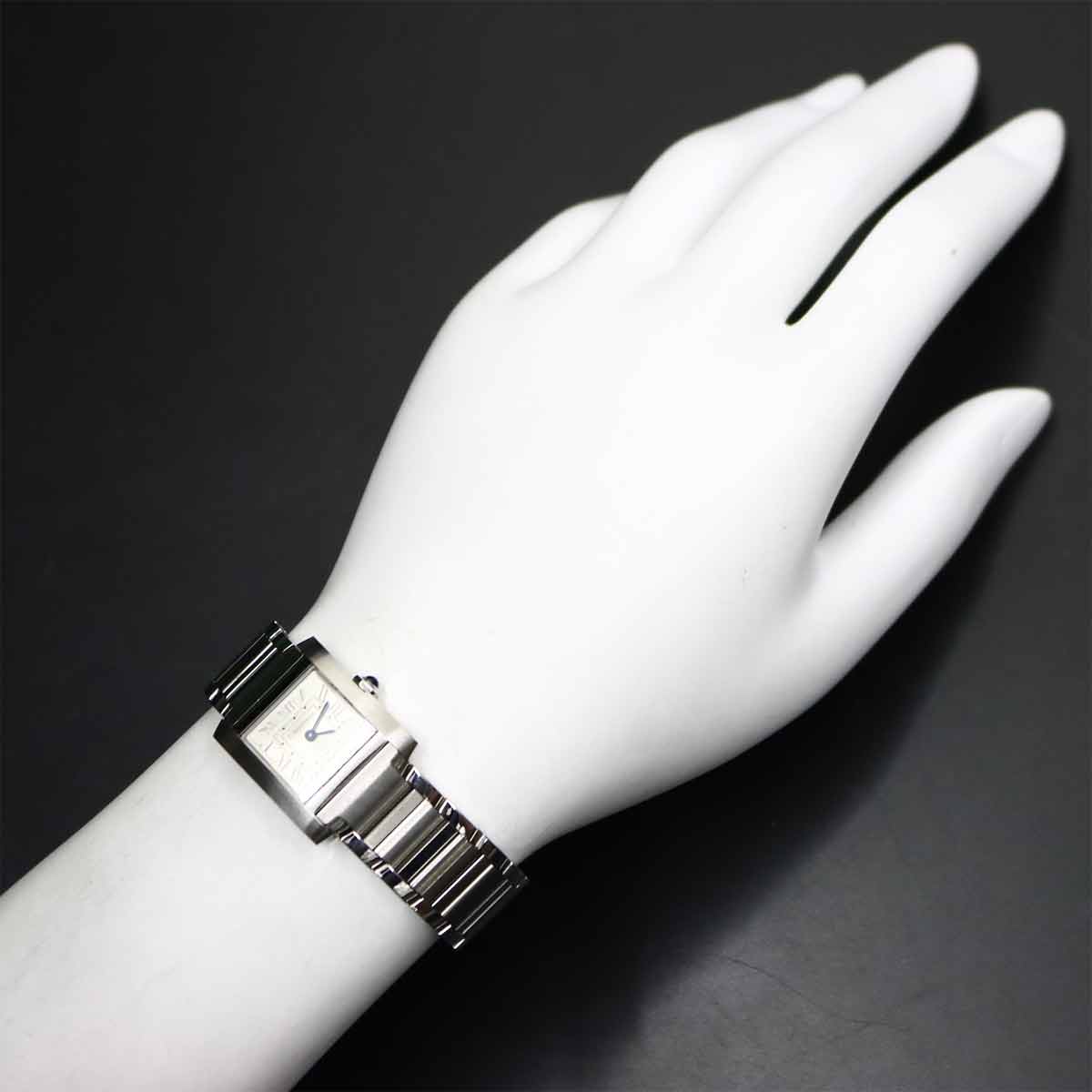 Tank Francaise SM WSTA0065 Quartz Silver Dial Ladies Watch