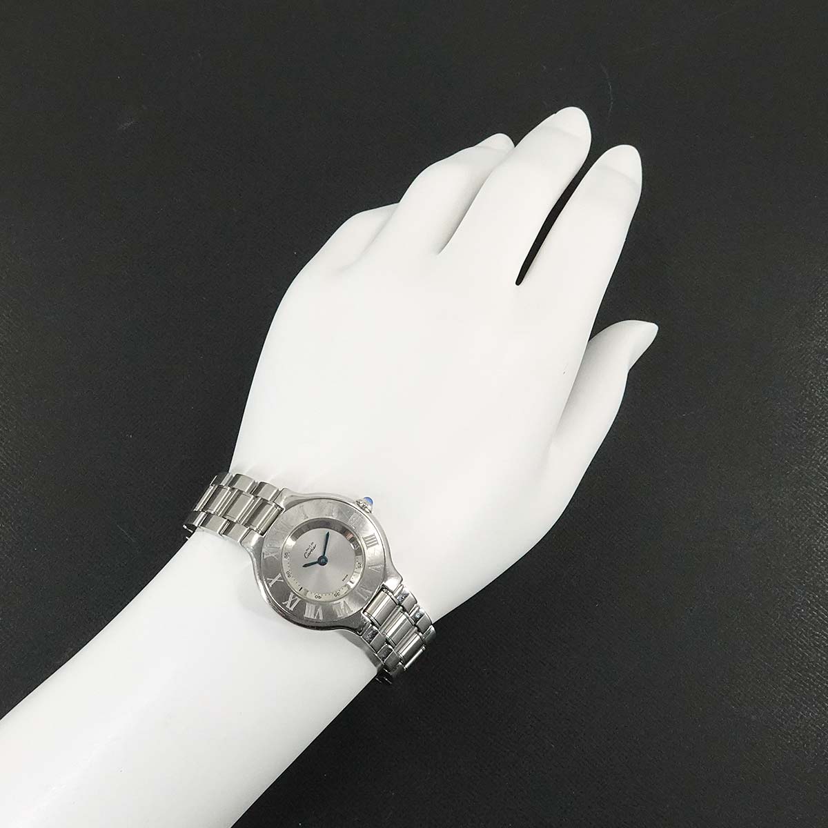 Must 21 W10109T2 Quartz Silver Dial Ladies Watch