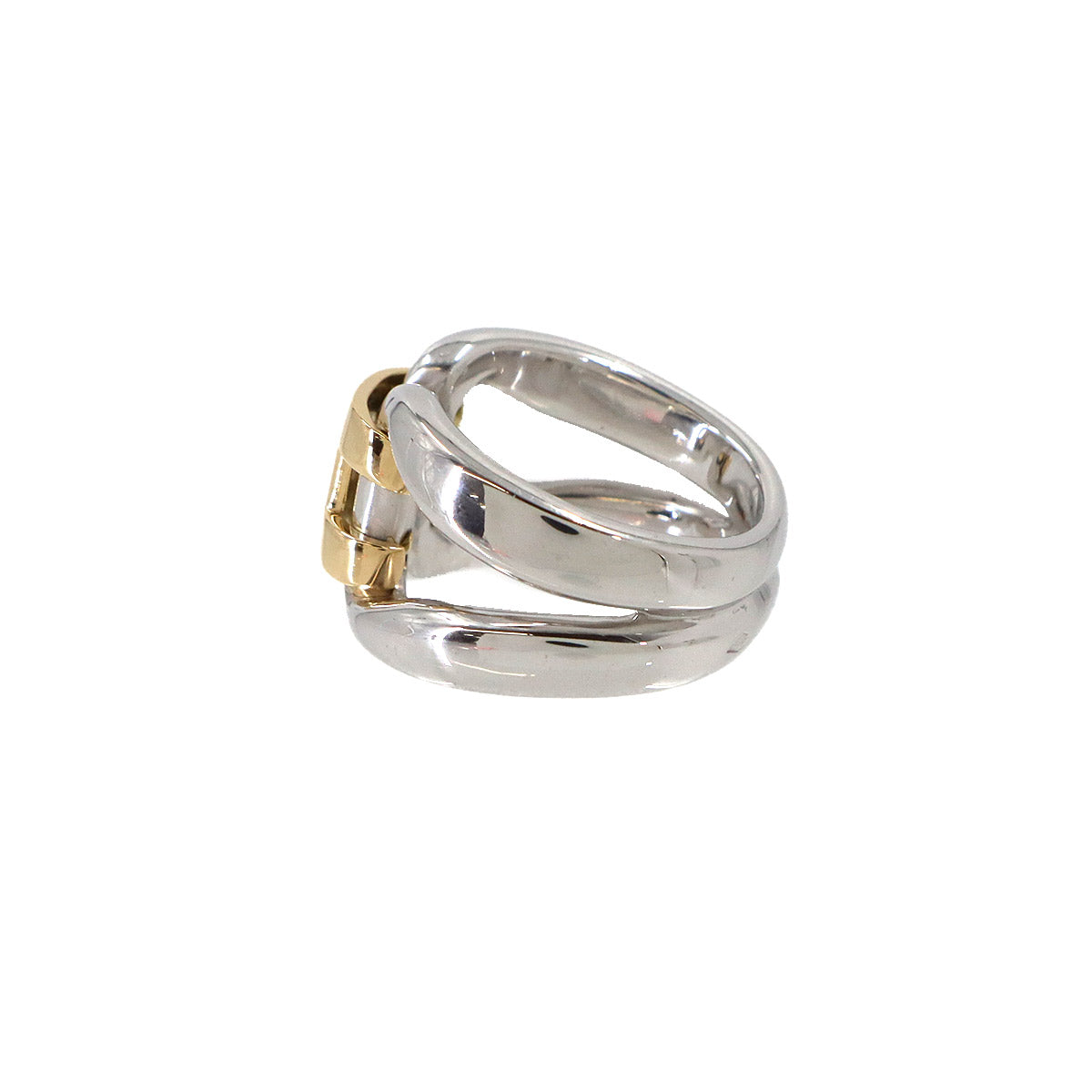 History Vintage Ring Silver SV Ag 925 750 K18 50 Accessory