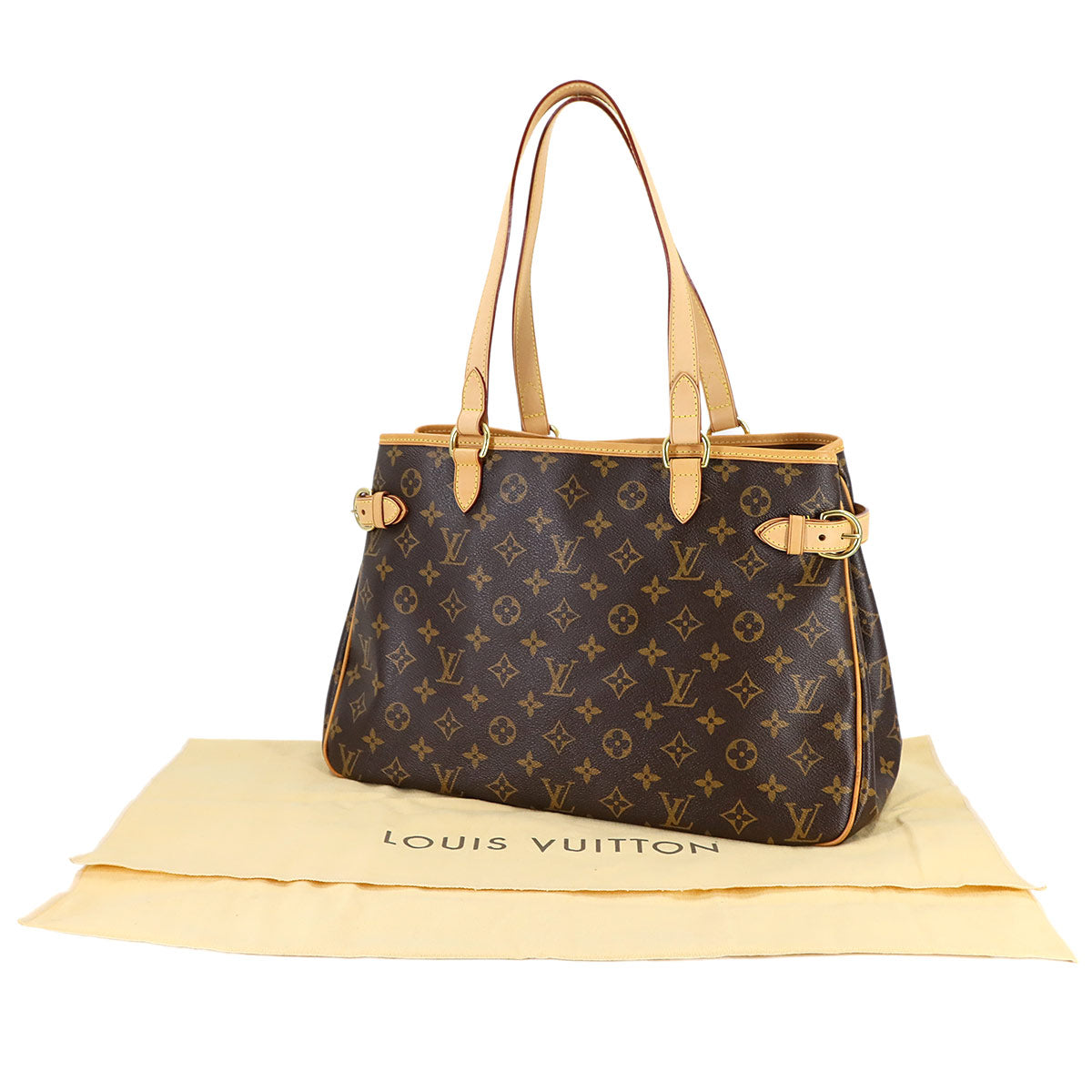 Monogram Batignolles Horizontal Tote Bag M51154 Brown