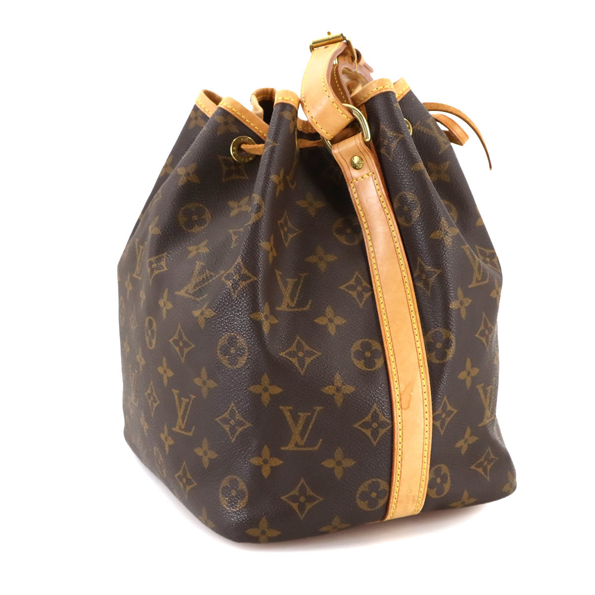 Monogram Petit Noe Shoulder Bag Brown M42226 Purse