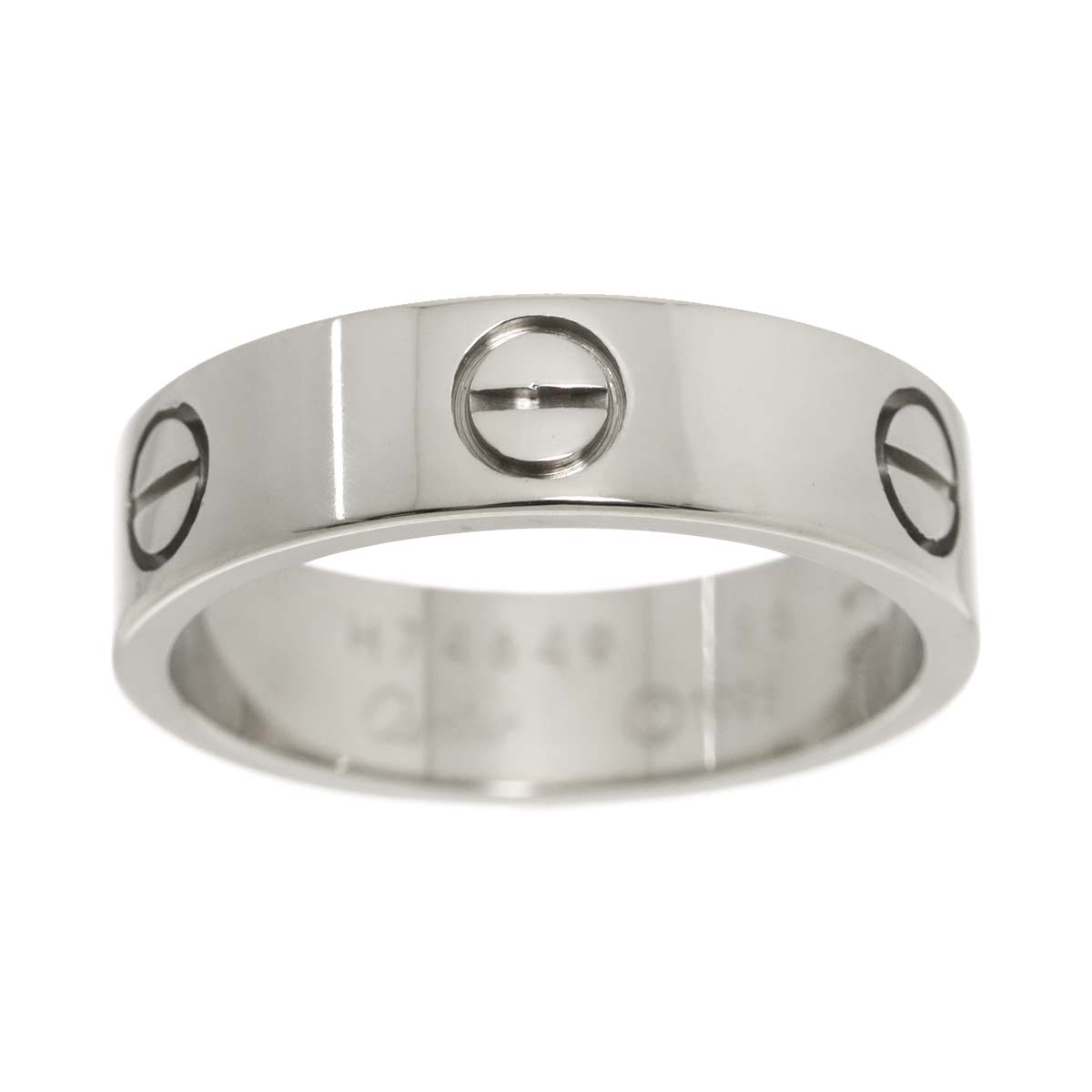 Love Classic Ring 18K White Gold 750 size56 7.25(US)
