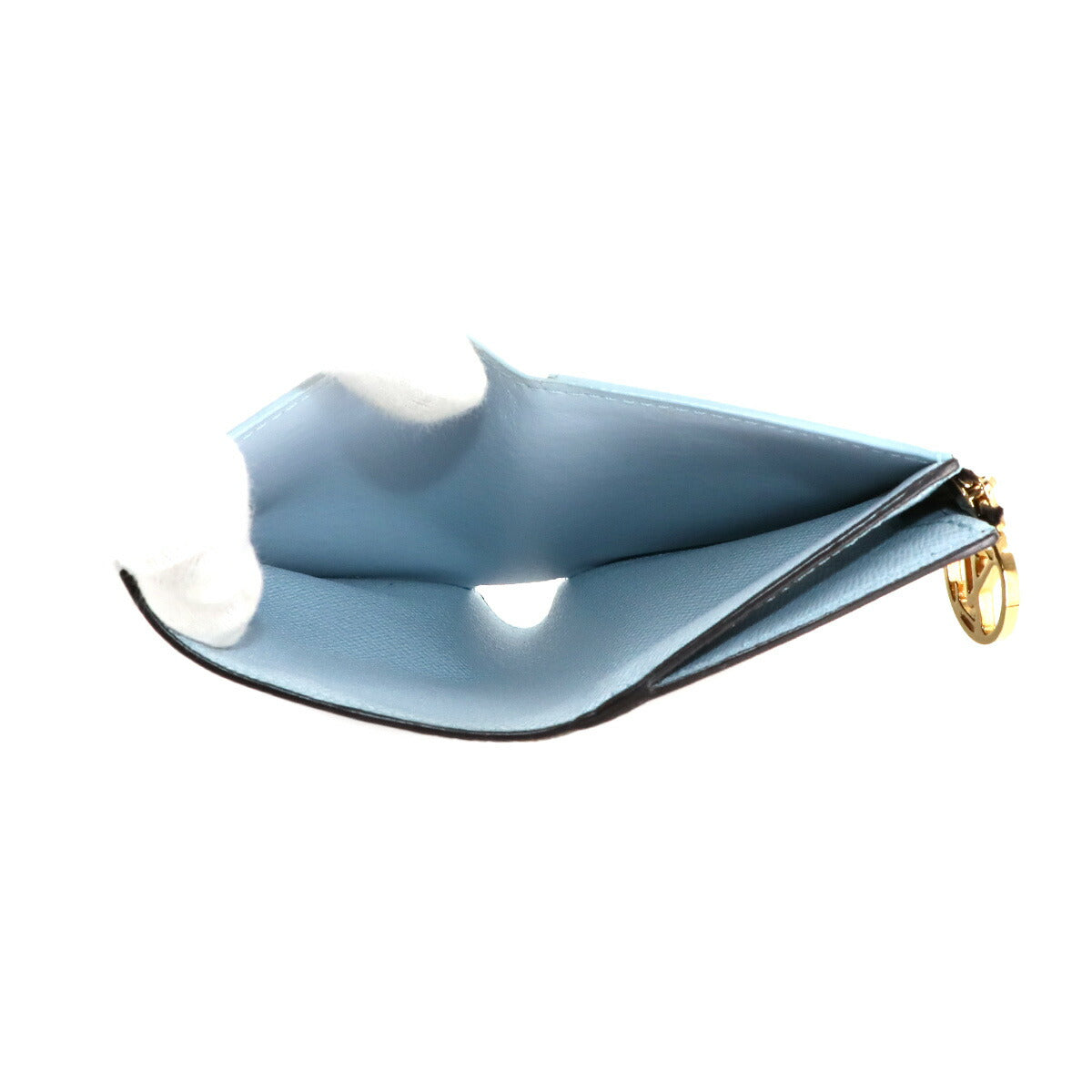 Monogram Lisa Wallet Brown Blue M83605 Purse