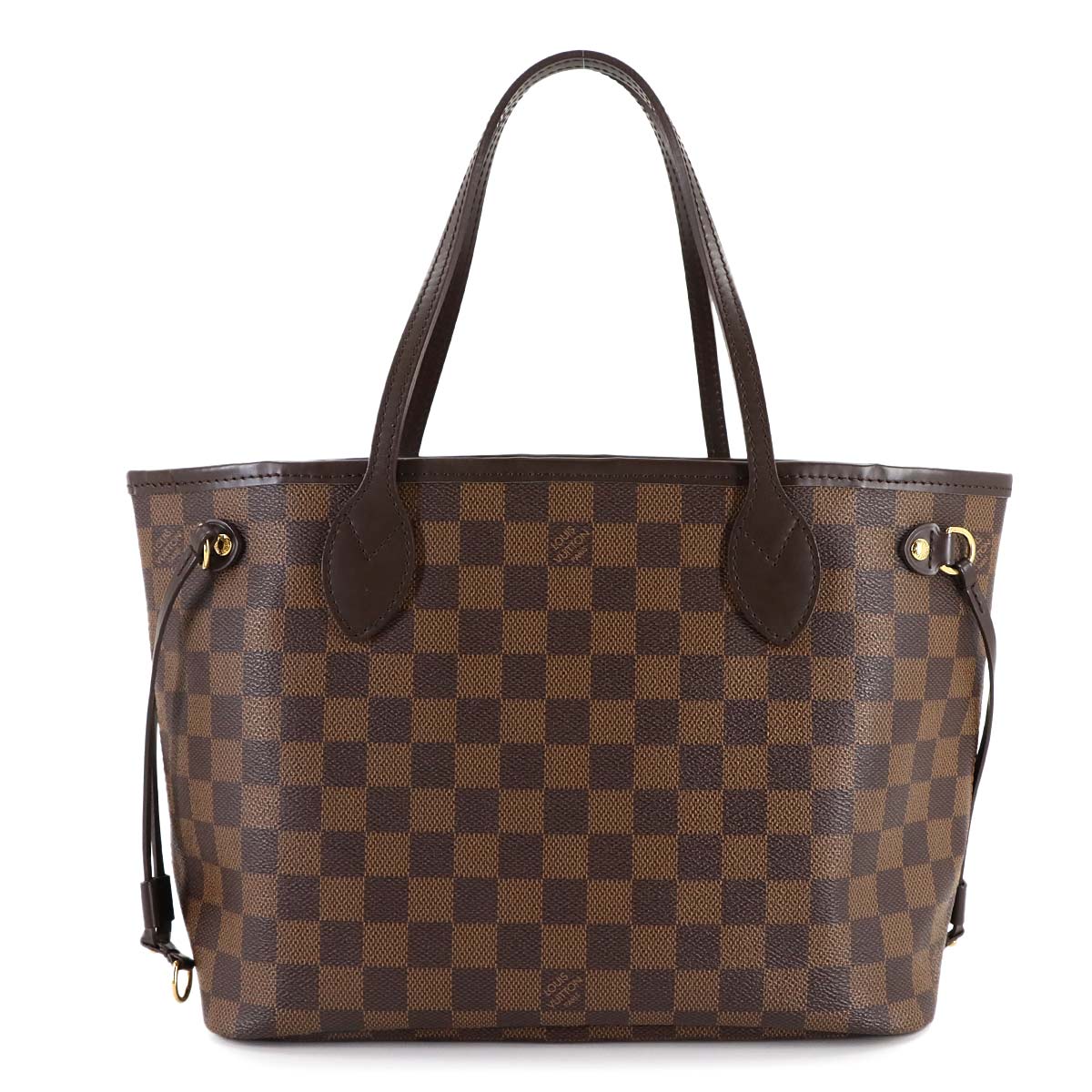 Damier Neverfull PM Tote Bag Ebene N51109 Purse